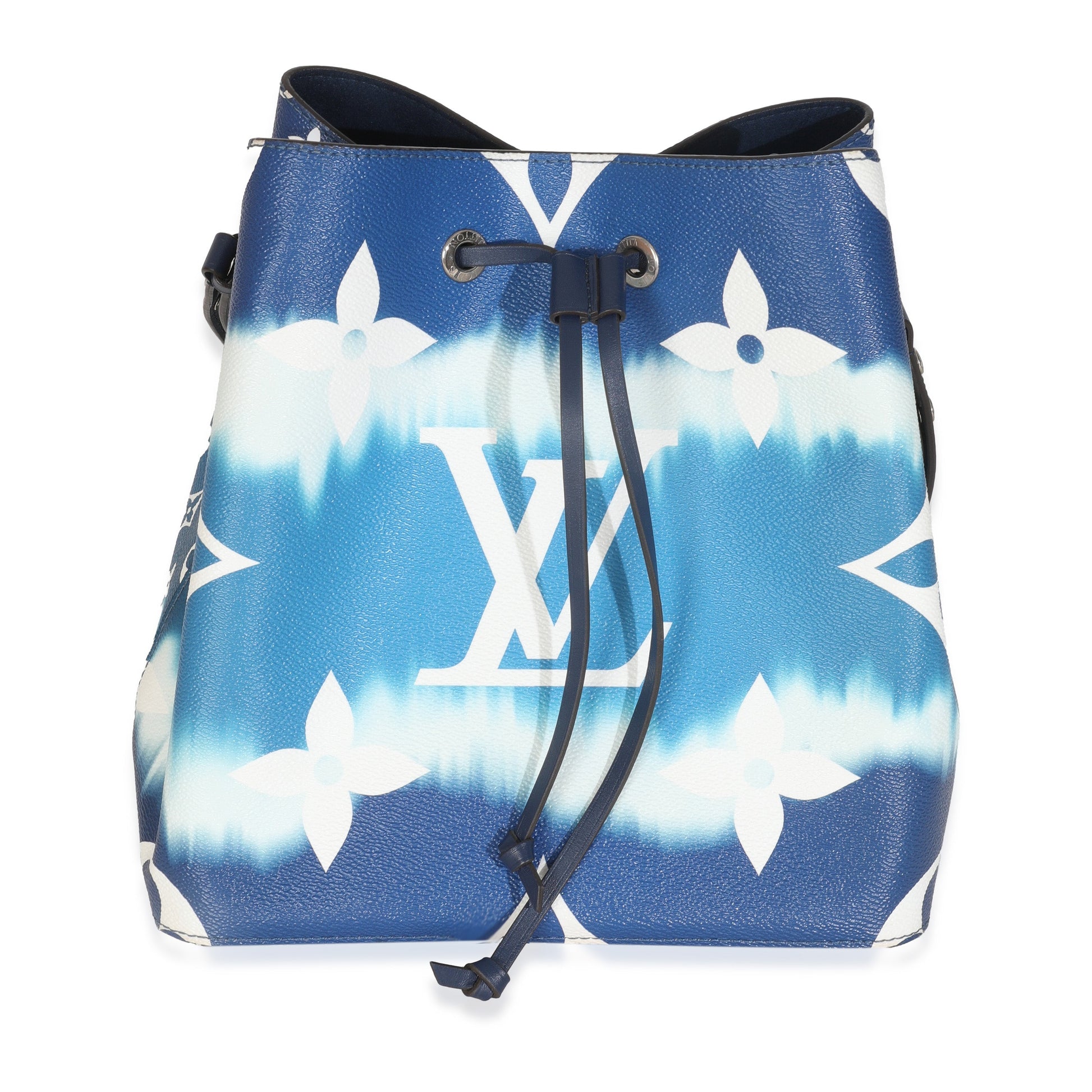 Louis Vuitton Escale NeoNoe MM Monogram Canvas Blue Handbag