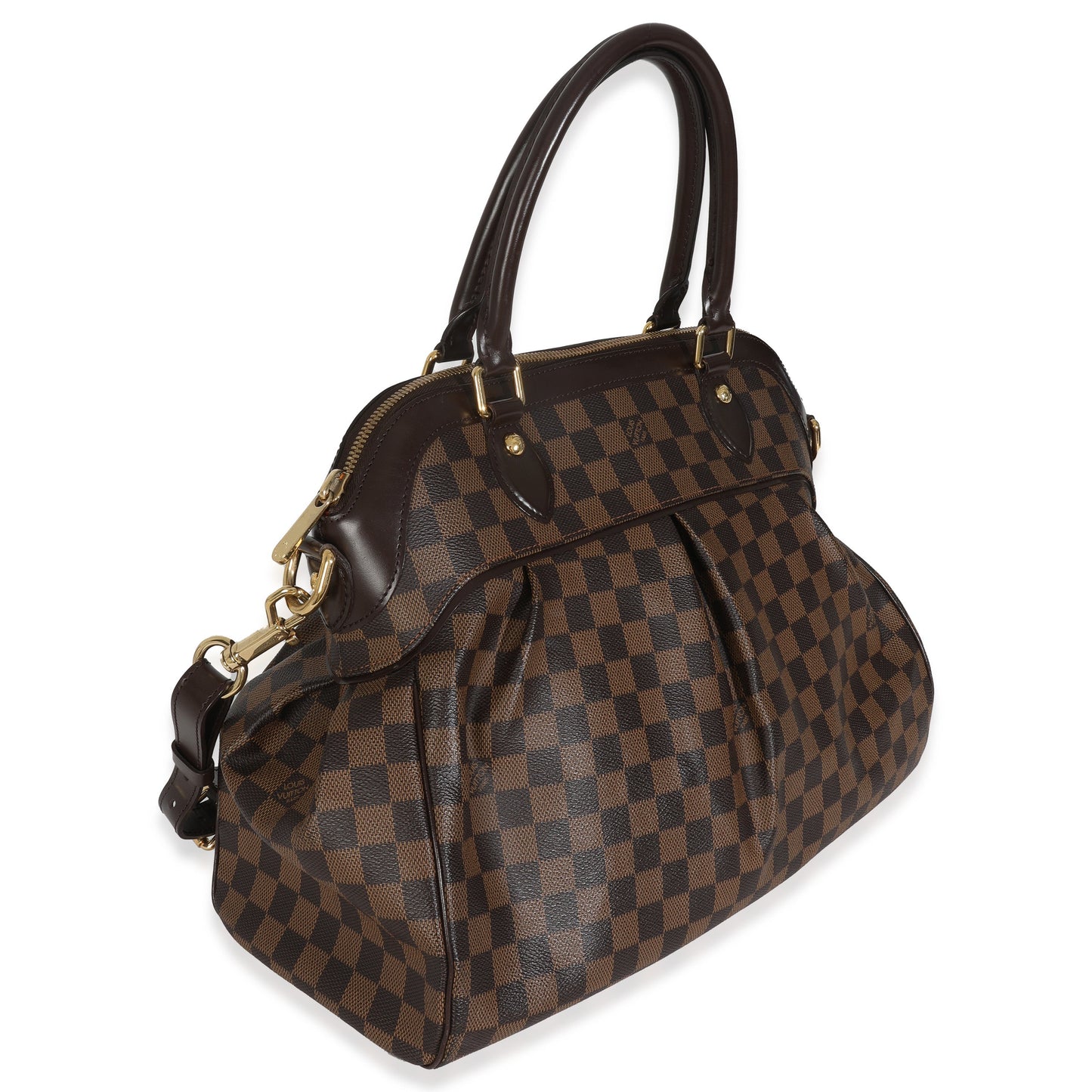 Louis Vuitton Damier Ebene Trevi GM Canvas Handbag