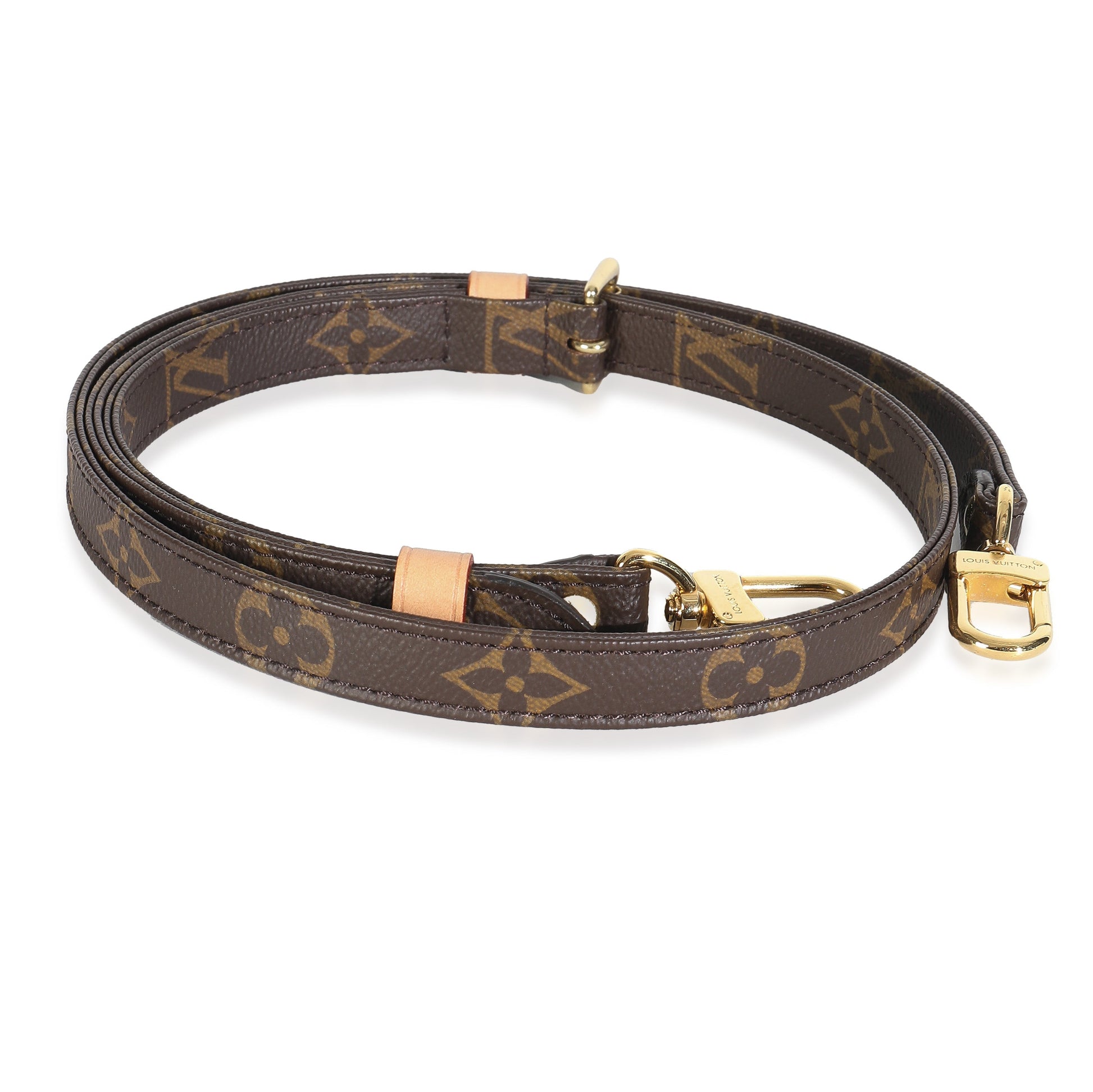 Louis Vuitton Adjustable Bandouliere Strap Monogram Canvas Handbag