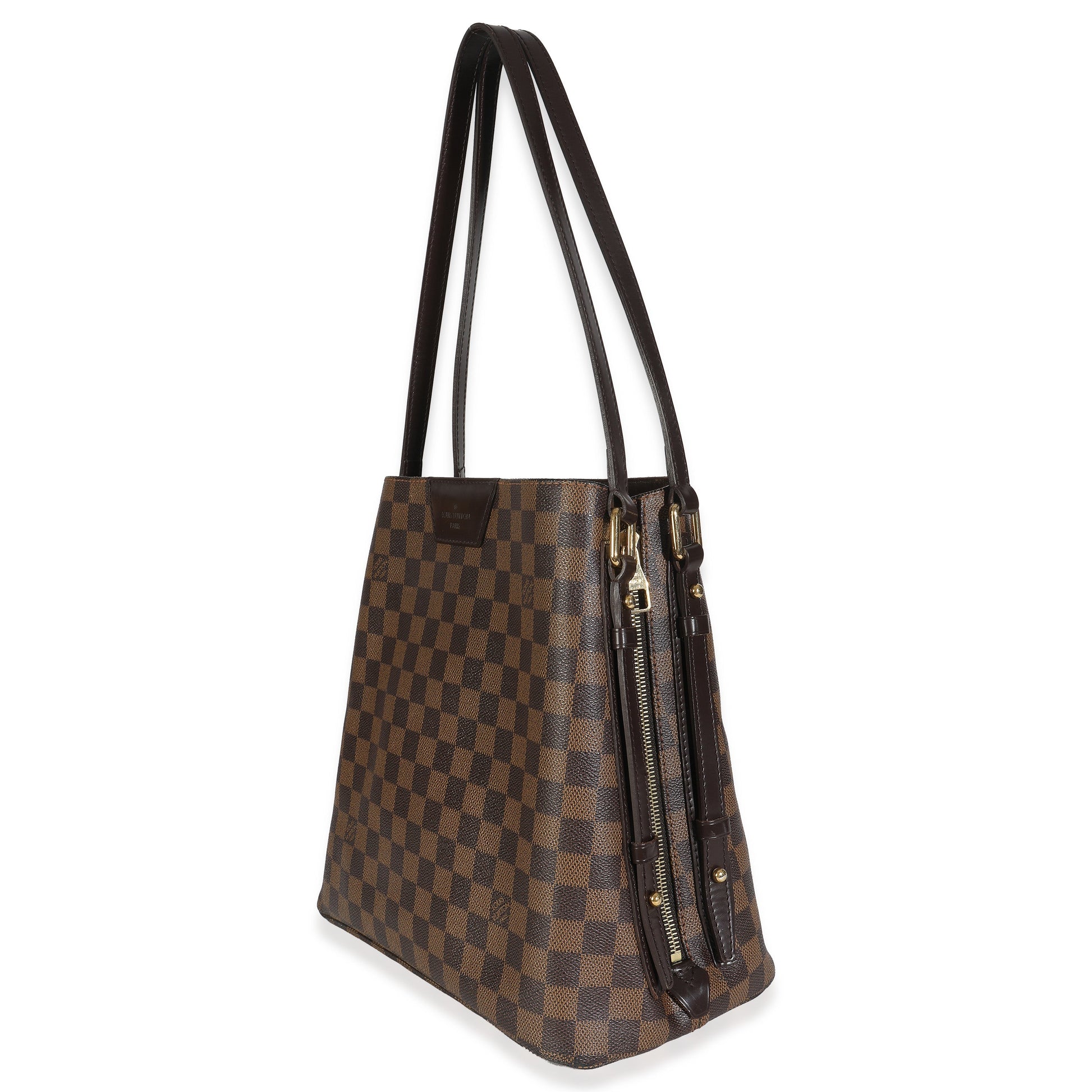 Louis Vuitton Damier Ebene Cabas Rivington Handbag