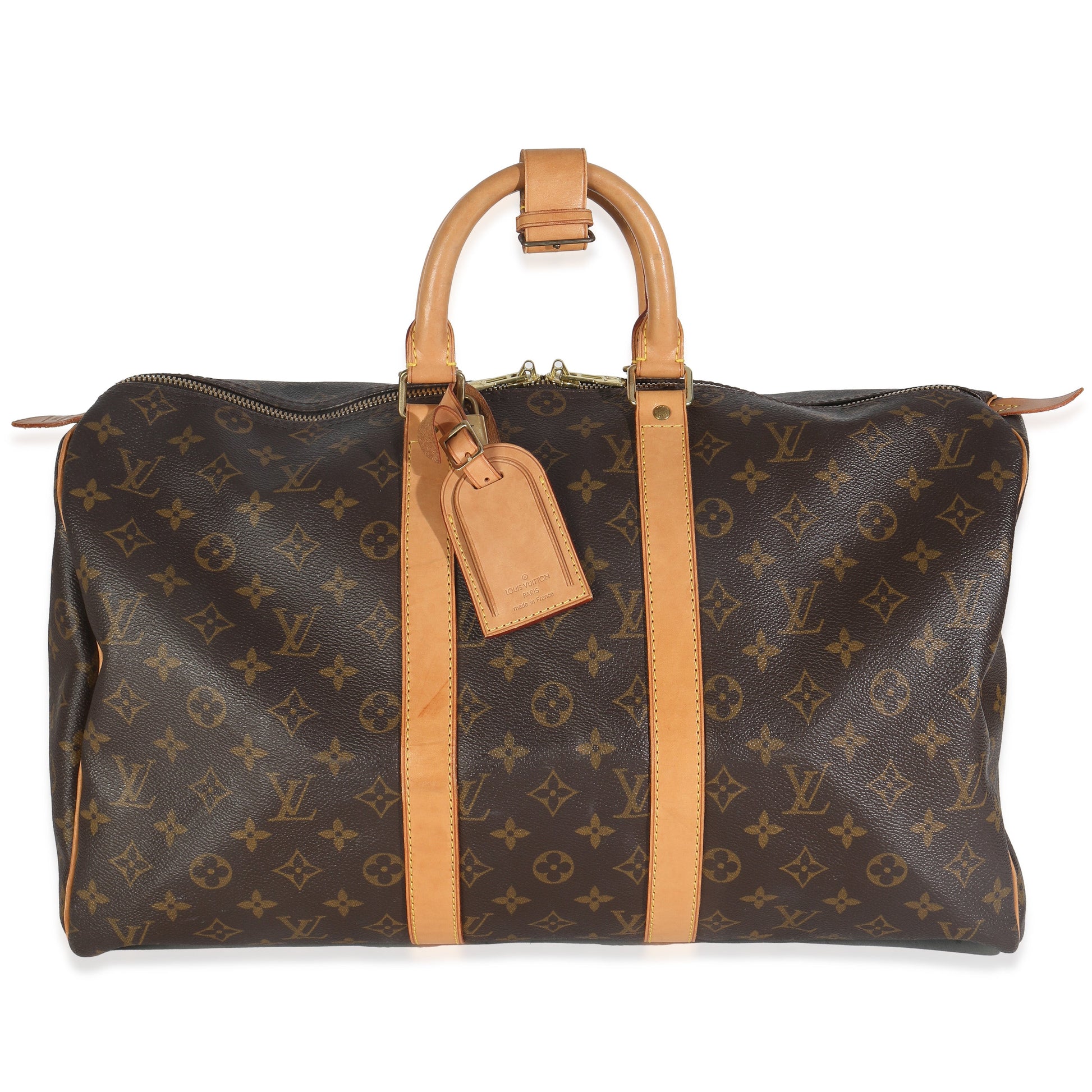 Louis Vuitton Keepall 45 Monogram Canvas Handbag