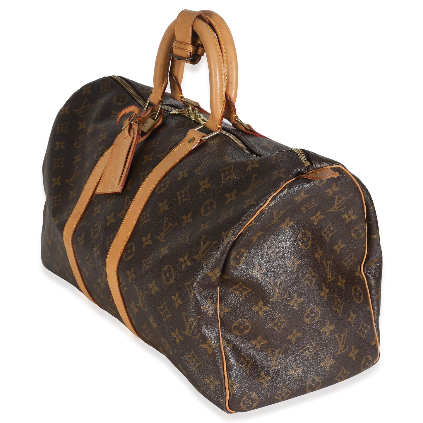 Louis Vuitton Keepall 45 Monogram Canvas Handbag
