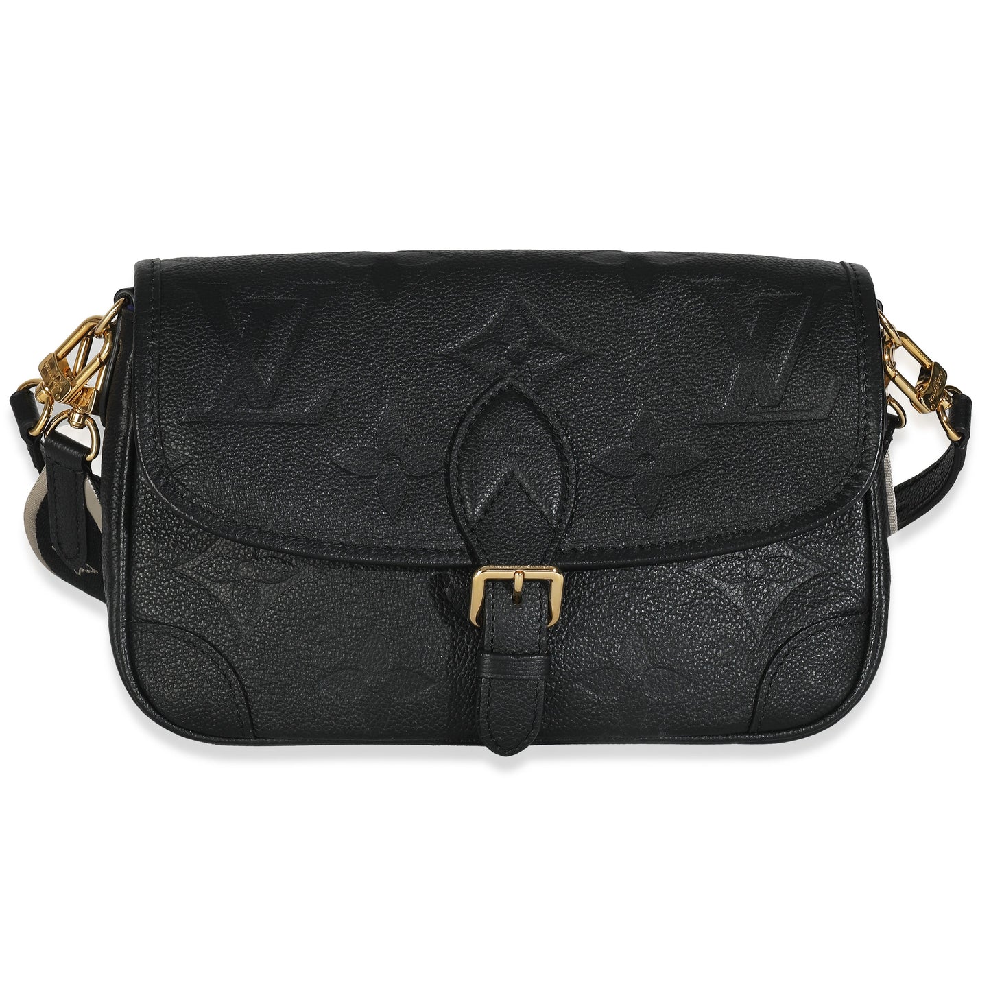 Louis Vuitton Giant Empreinte Diane Monogram Black Handbag