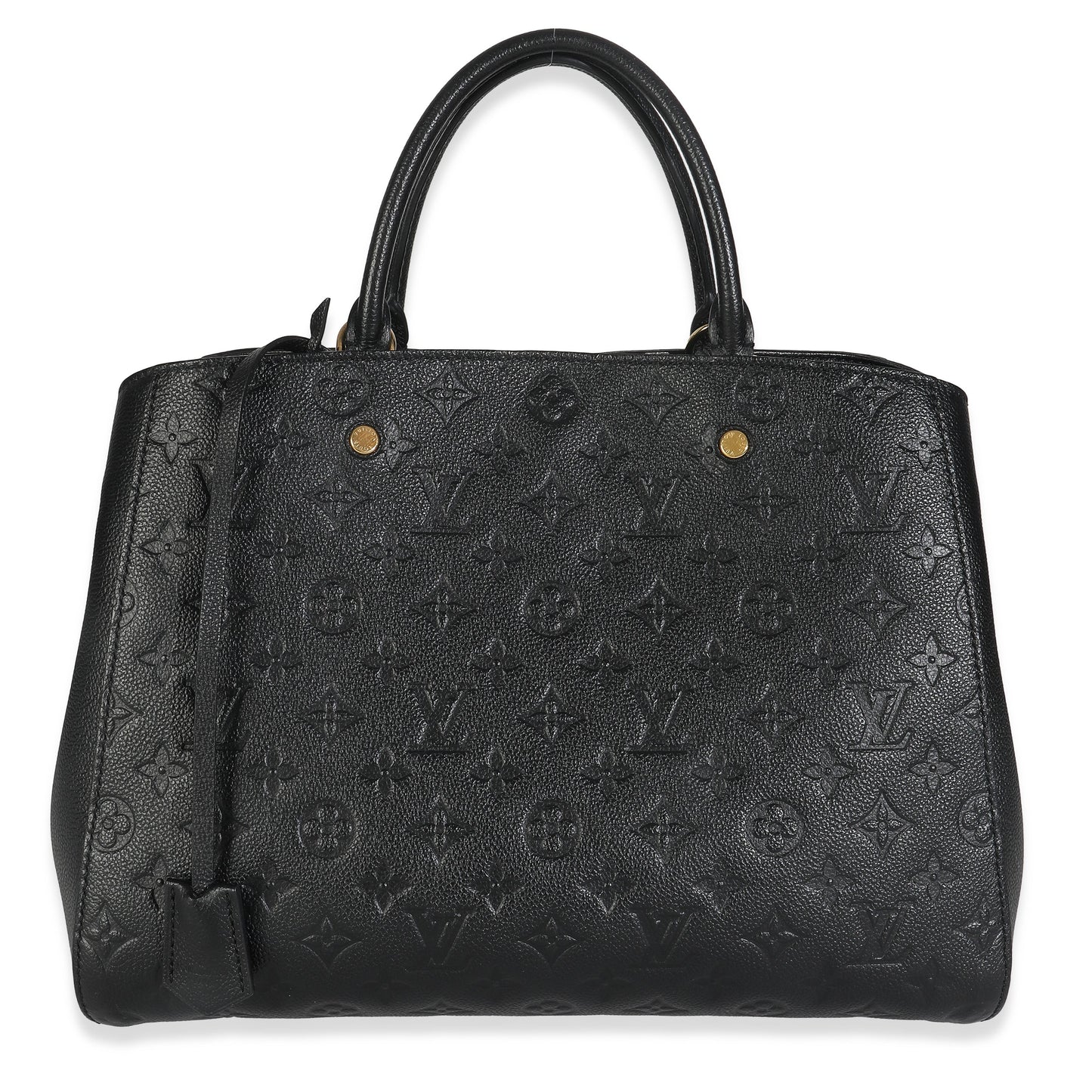 Louis Vuitton Empreinte Montaigne GM Monogram Black Handbag Montaigne Gm