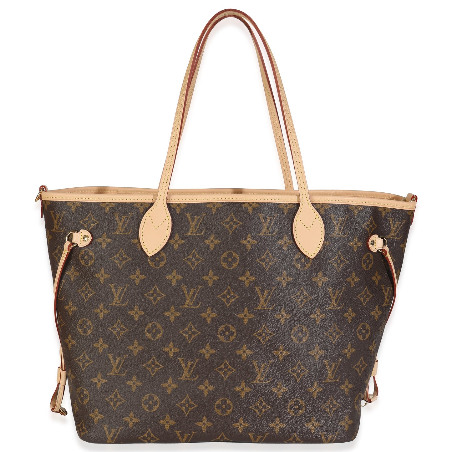 Louis Vuitton Jaune Safran Neverfull Bandouliere Inside Tote Bag