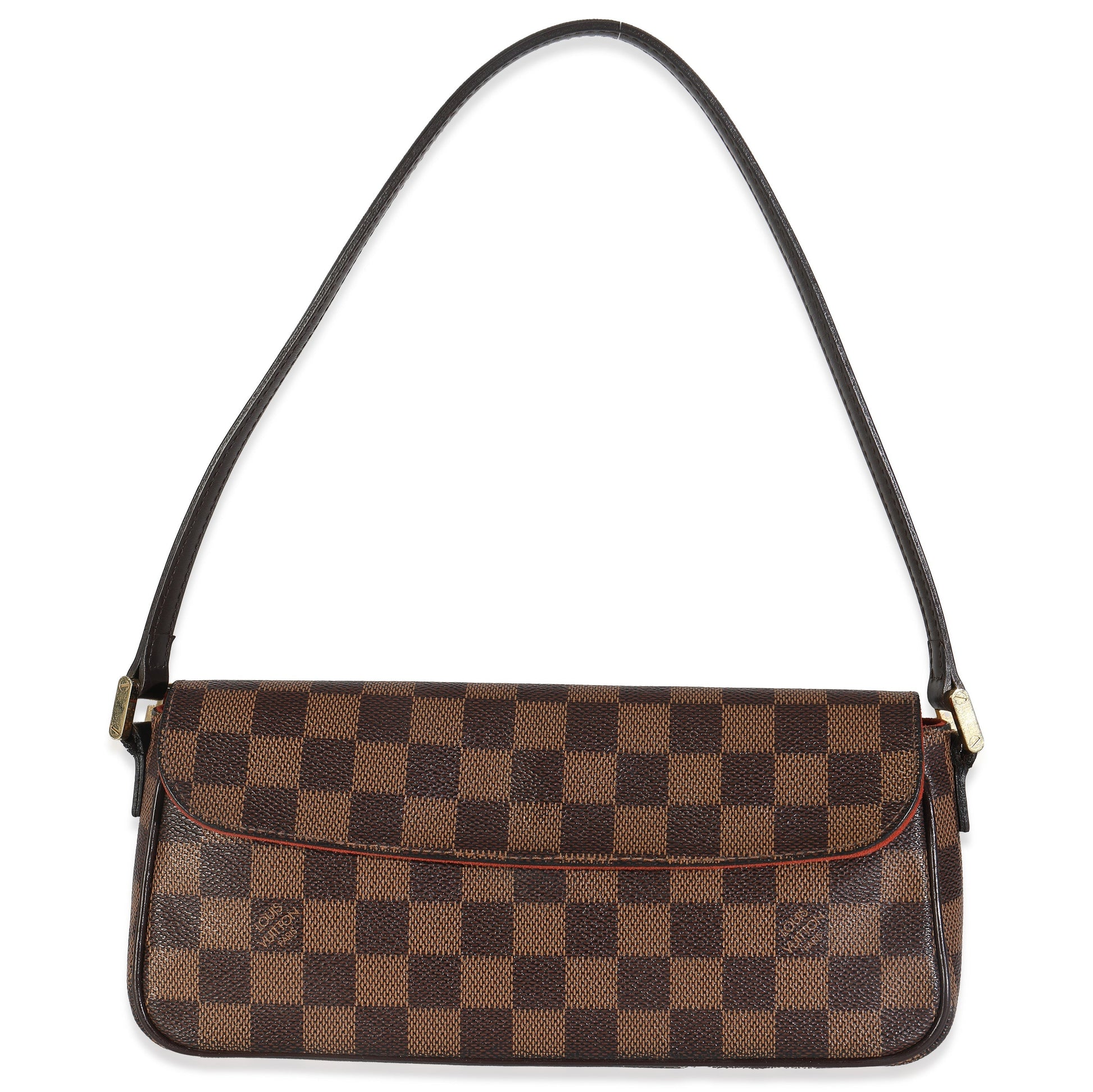Louis Vuitton Damier Ebene Recoleta Canvas Handbag