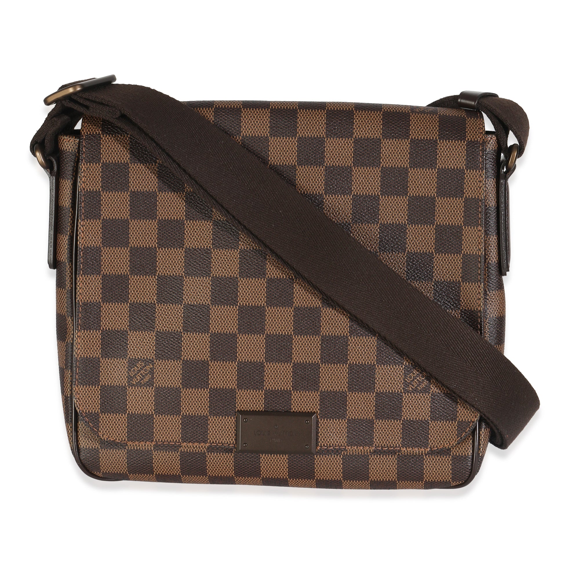 Louis Vuitton Damier Ebene District PM Canvas Handbag District Pm