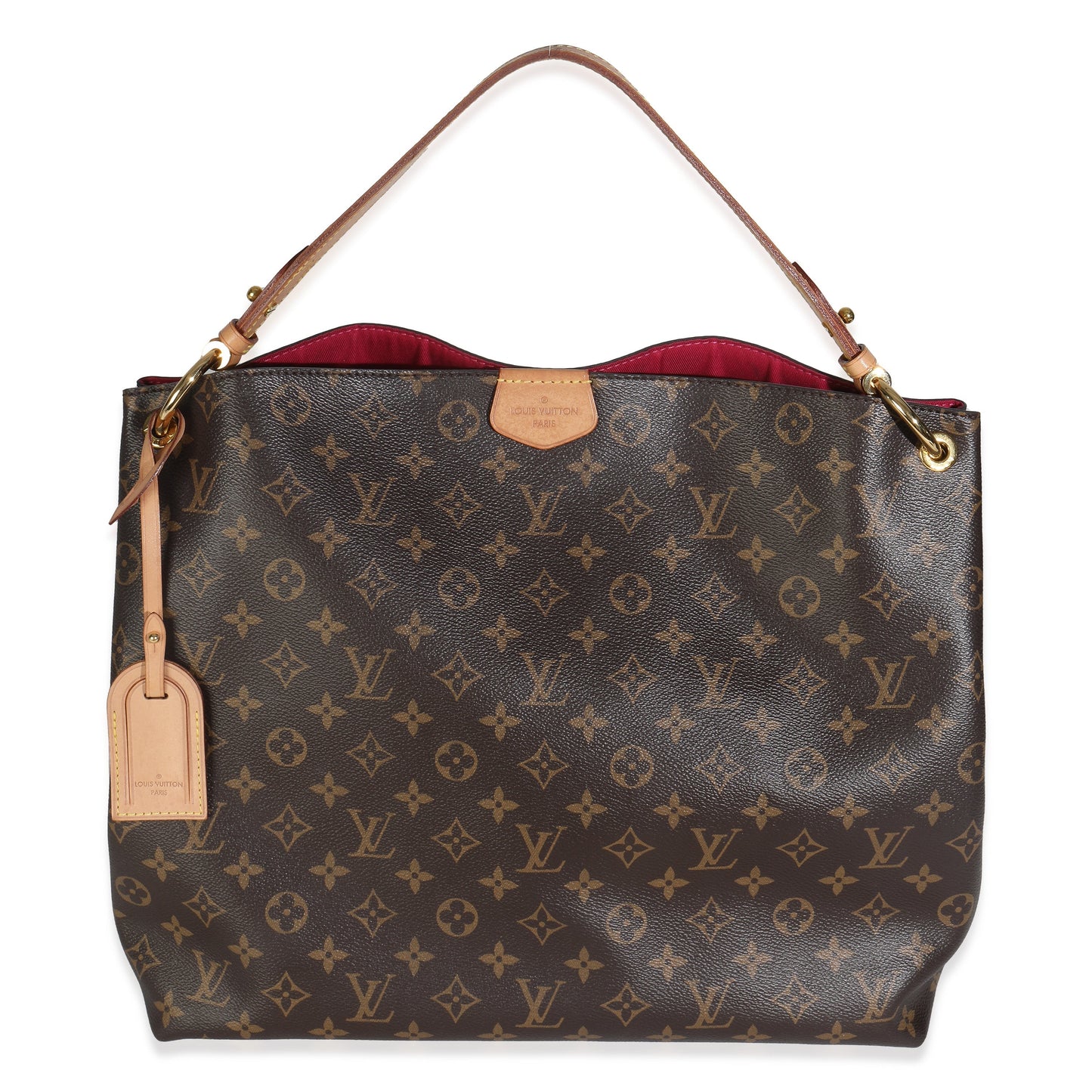 Louis Vuitton Graceful MM Monogram Canvas Handbag 5