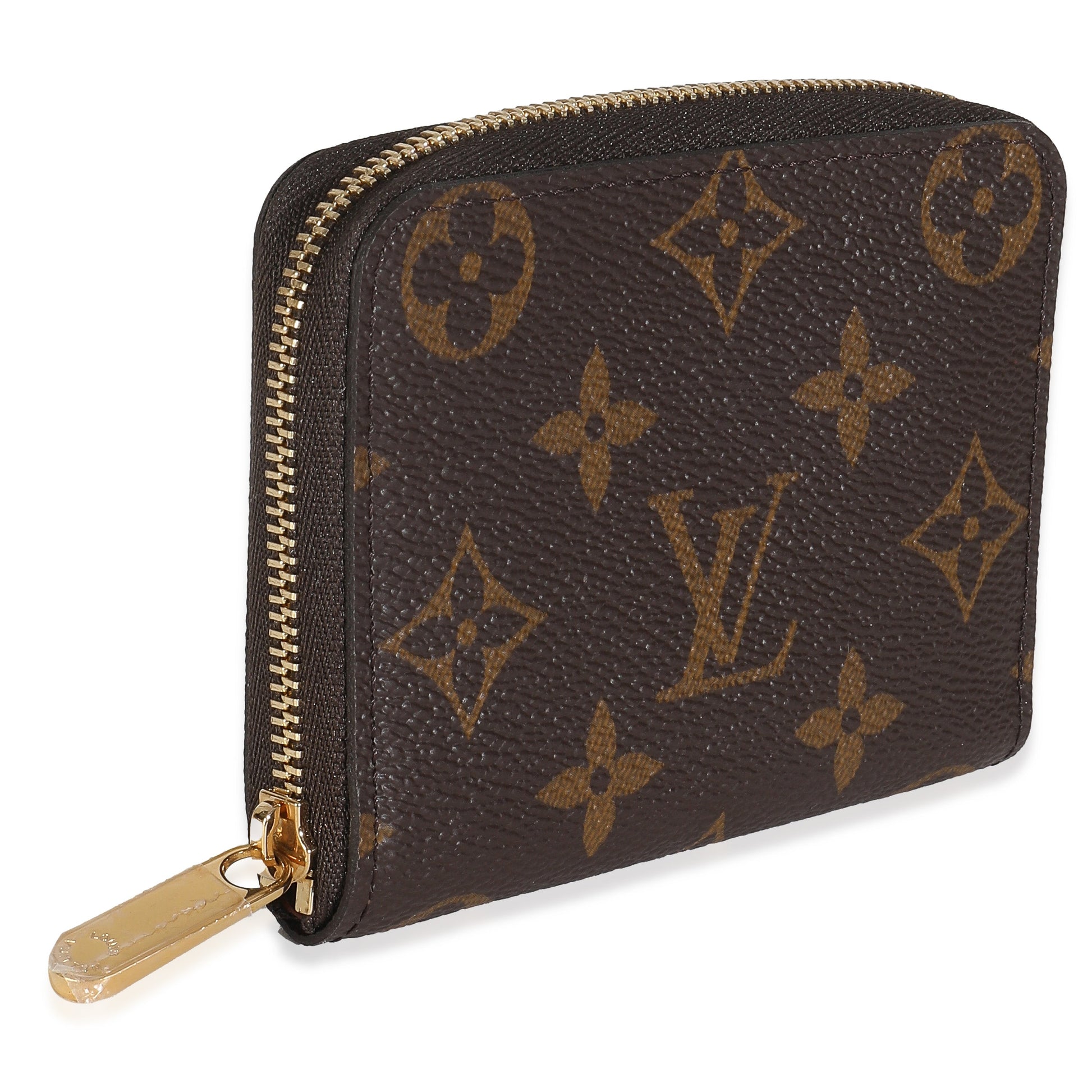 Louis Vuitton Zippy Coin Purse Monogram Canvas Wallet Case