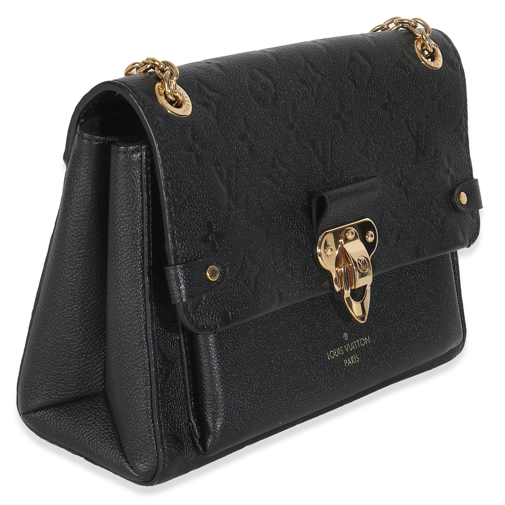 Louis Vuitton Empreinte Vavin PM Monogram Black Handbag Vavin Pm