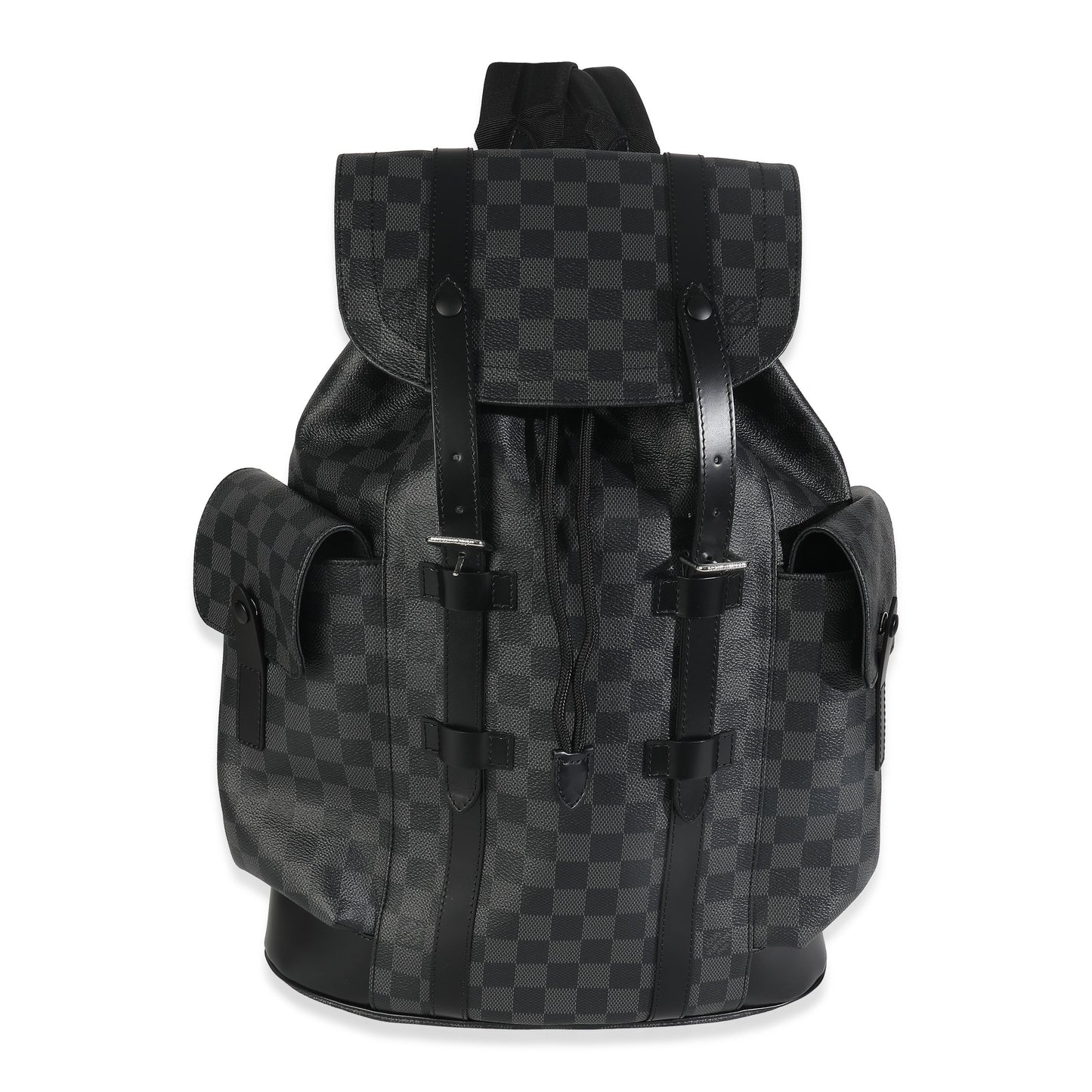 Louis Vuitton Damier Graphite Christopher MM Canvas Handbag