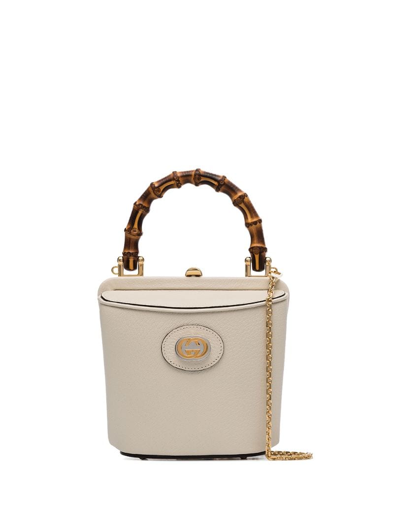 Gucci - Marina mini bucket bag - women - Leather - One Size - White