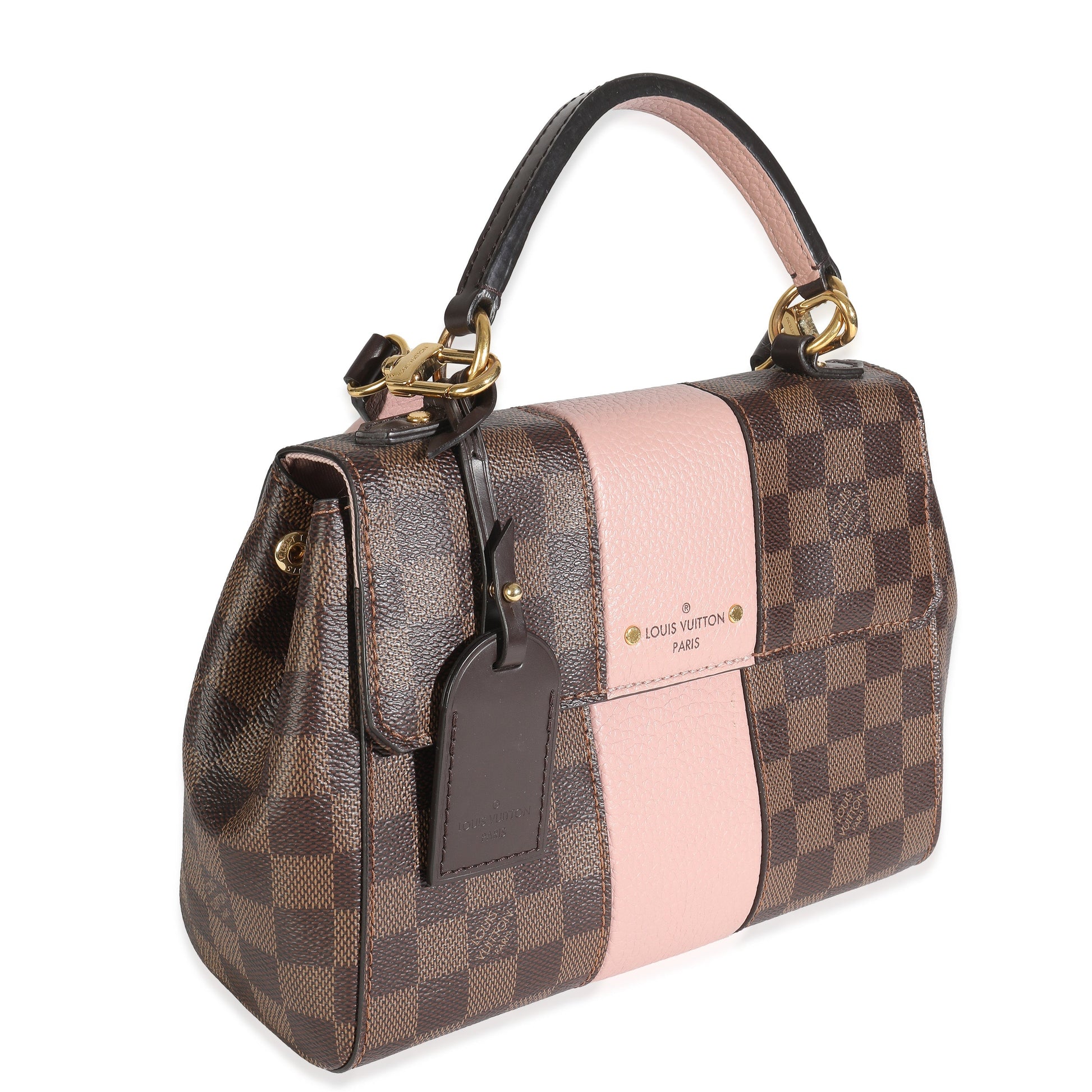 Louis Vuitton Magnolia Damier Ebene Bond Street Canvas Handbag