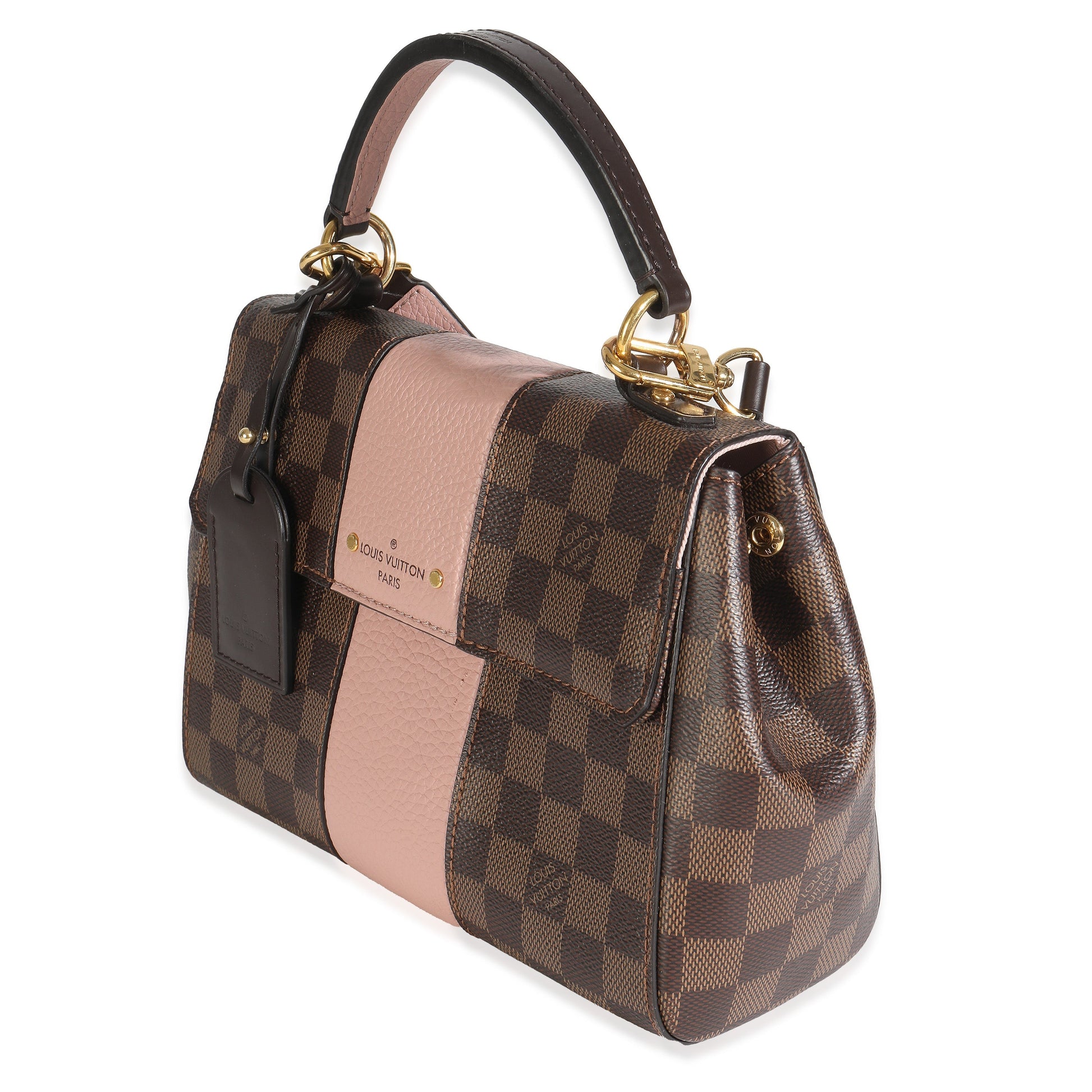 Louis Vuitton Magnolia Damier Ebene Bond Street Canvas Handbag