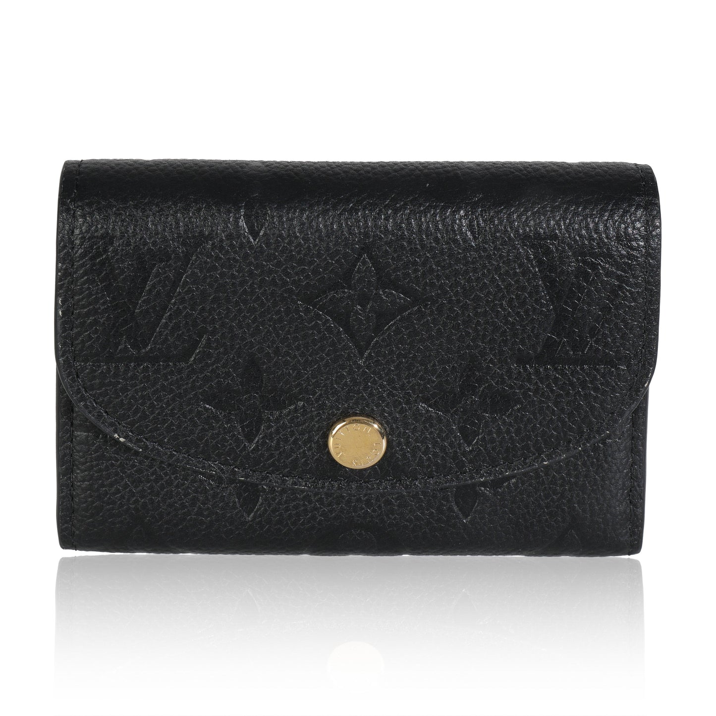 Louis Vuitton Empriente Rosalie Coin Purse Monogram Black Wallet Case