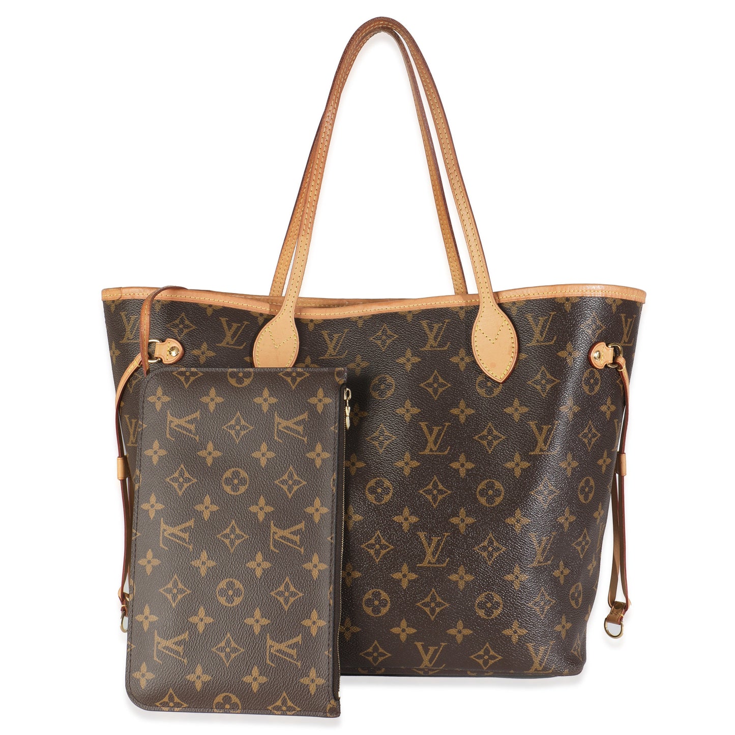 Louis Vuitton Neverfull MM Monogram Canvas Tote Bag 13