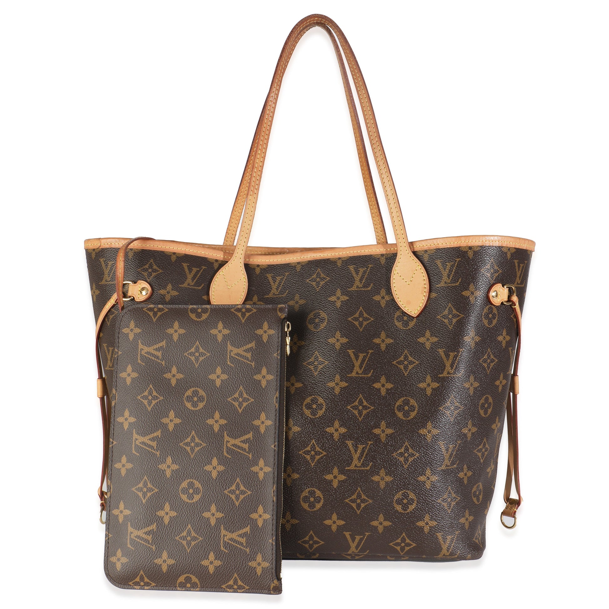 Louis Vuitton Neverfull MM Monogram Canvas Tote Bag 13
