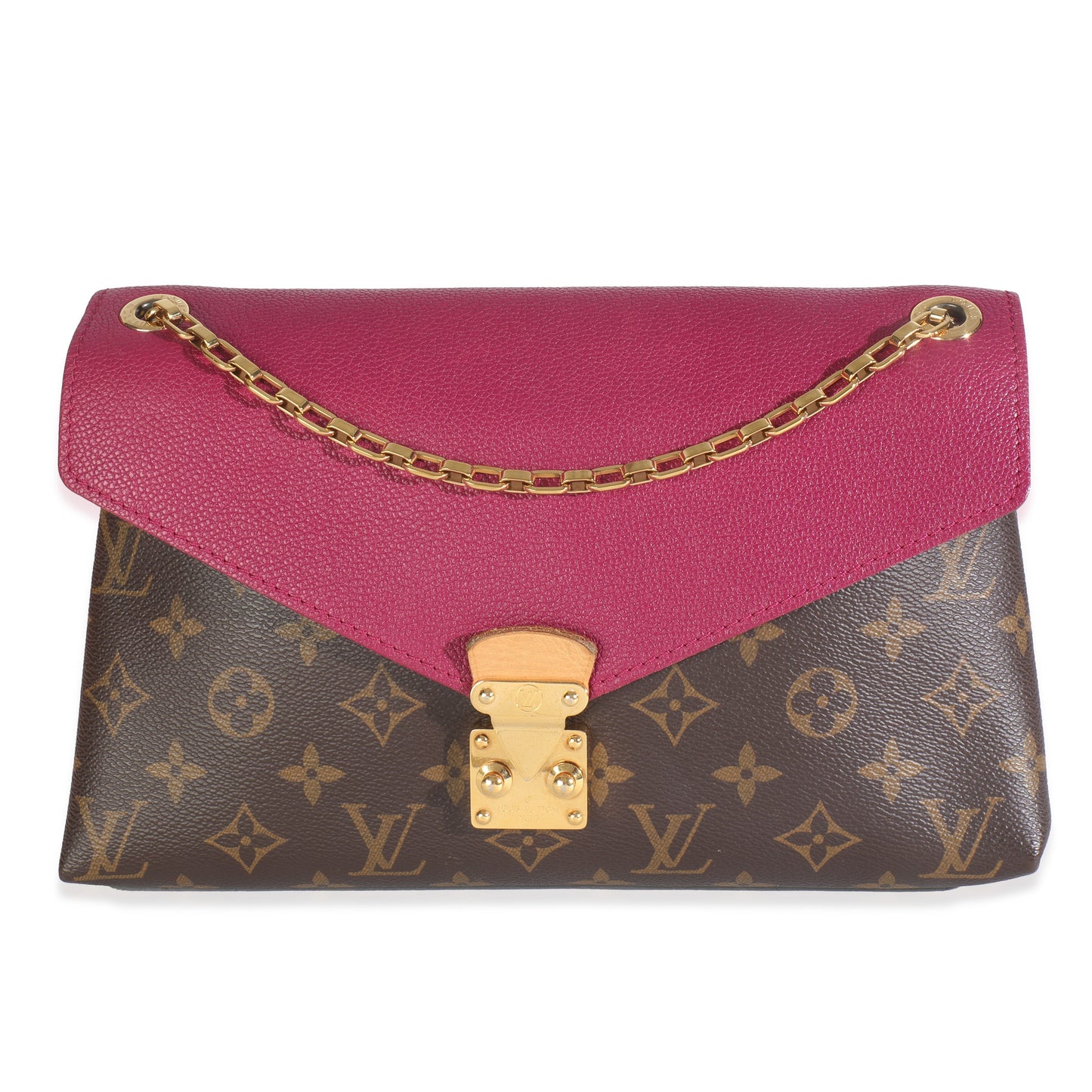 Louis Vuitton Aurore Pallas Monogram Canvas Chain Handbag