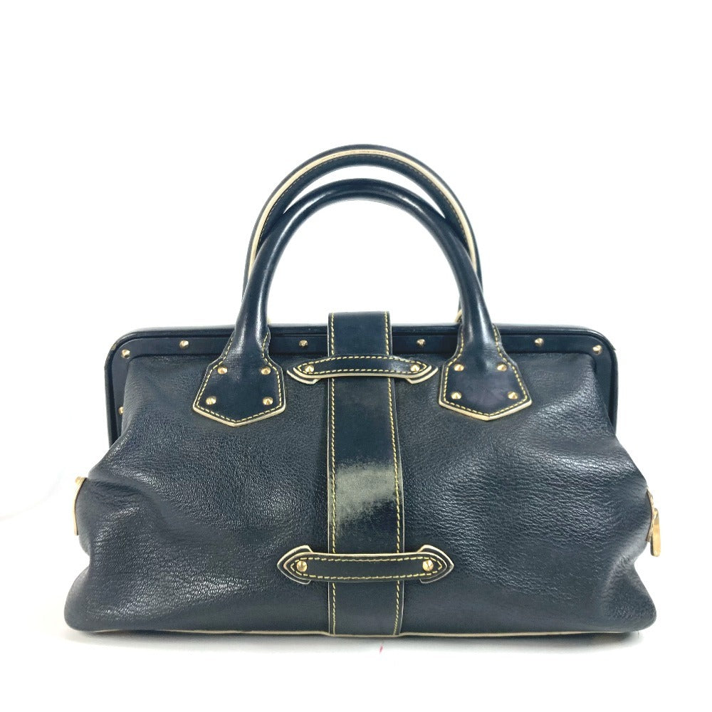 Louis Vuitton M91805 Suhari Angenieux PM Leather Black Handbag