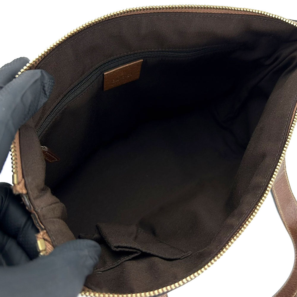 Gucci Interlocking Denim Blue Handbag