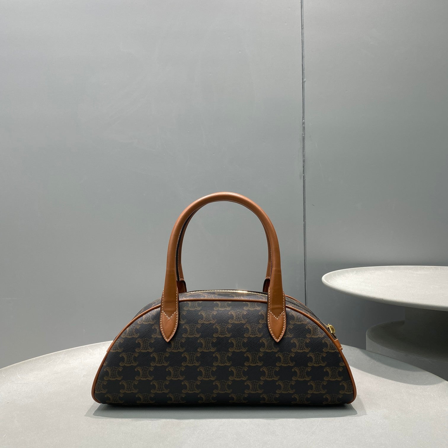Top Quality Teckel In Triomphe For Women Canvas Brown Travel Bag