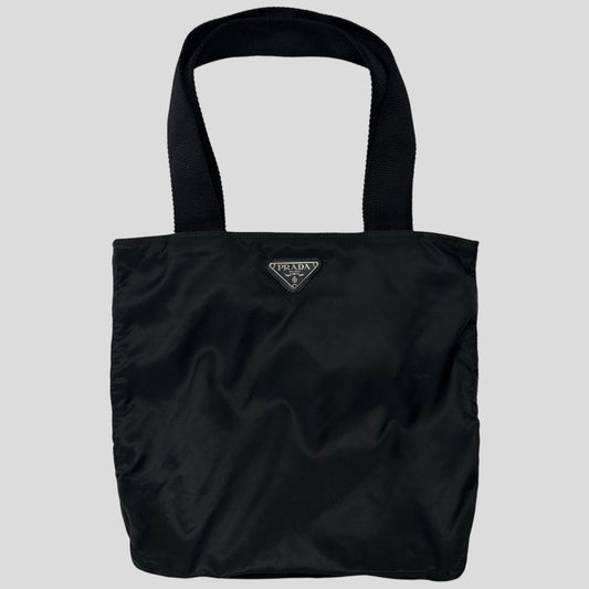 Prada Tote Bag Milano 90’s Nylon Black