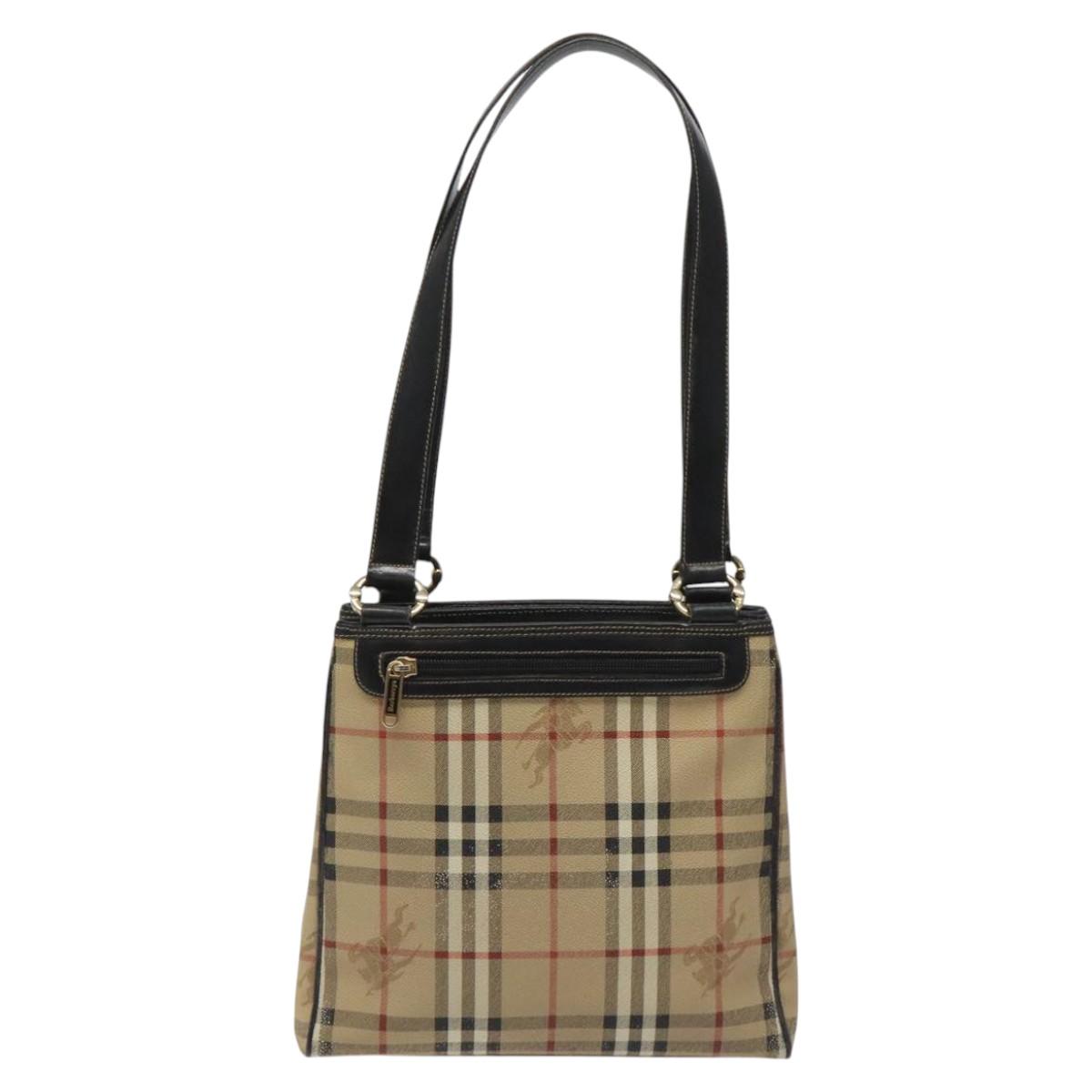 Burberry Nova Check Tote Bag Canvas Beige Tote Bag 139