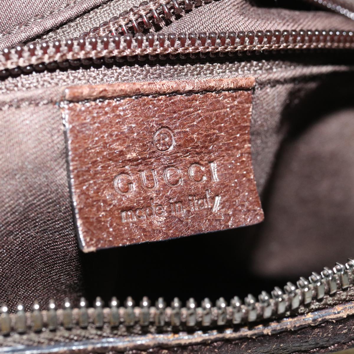 Gucci Gg Canvas Brown Canvas Shoulder Bag
