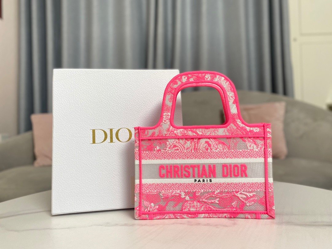 Book Cd Pink Mini Book Tote Bag