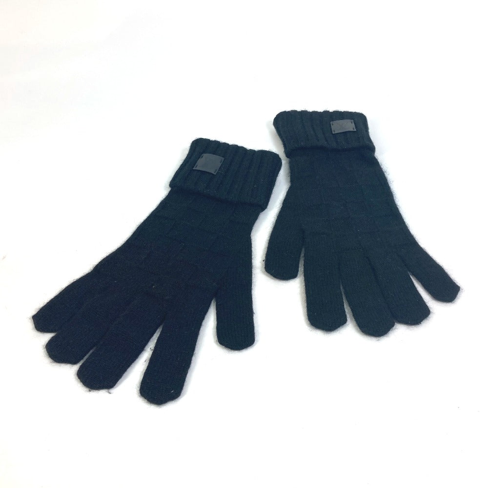 Louis Vuitton gloves M72682 cashmere Damier Gon Black Handbag