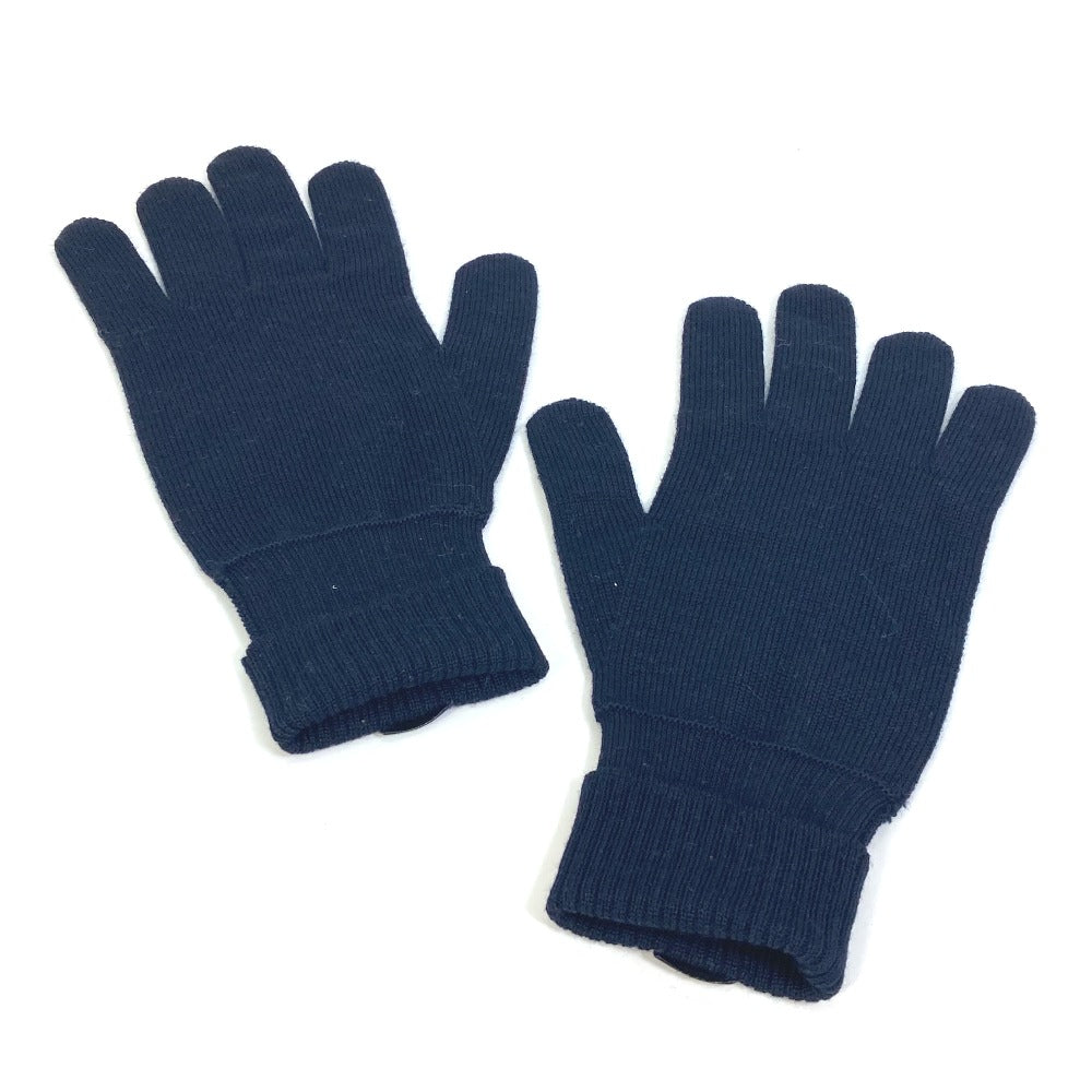 Louis Vuitton Glove M70305 Gon Triple V Wool Navy Apparel