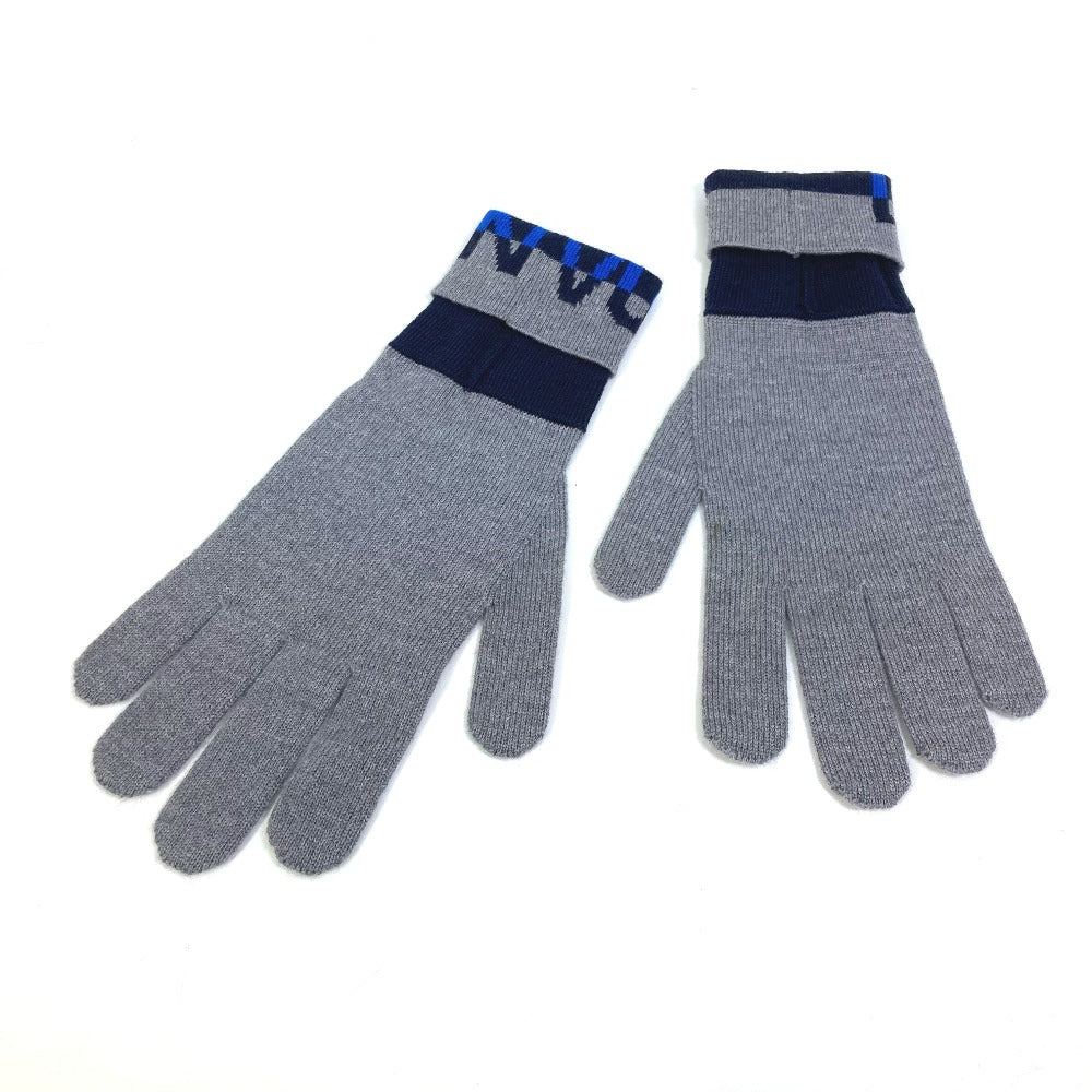 Louis Vuitton Glove M71247 Gon Horizon Wool Gray Apparel