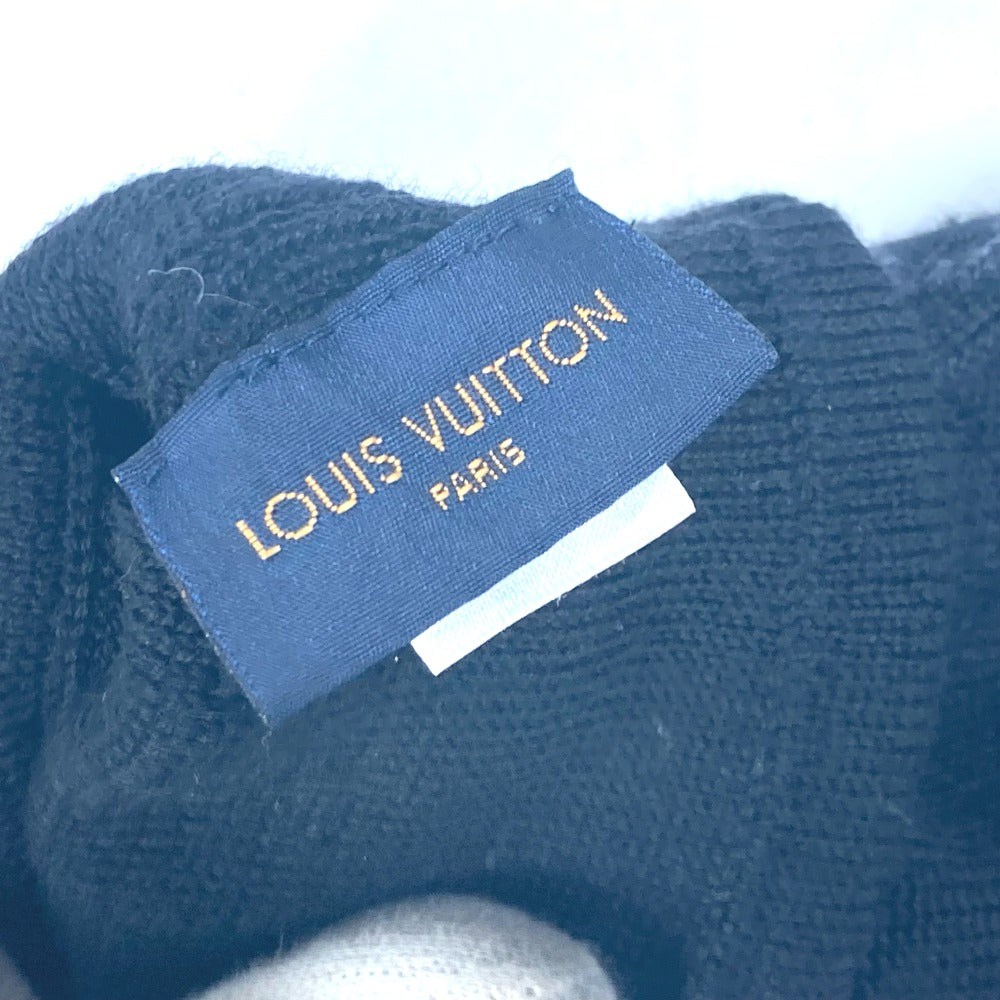 Louis Vuitton gloves M73470 Gon My Eclipse Monogram Wool Black Apparel