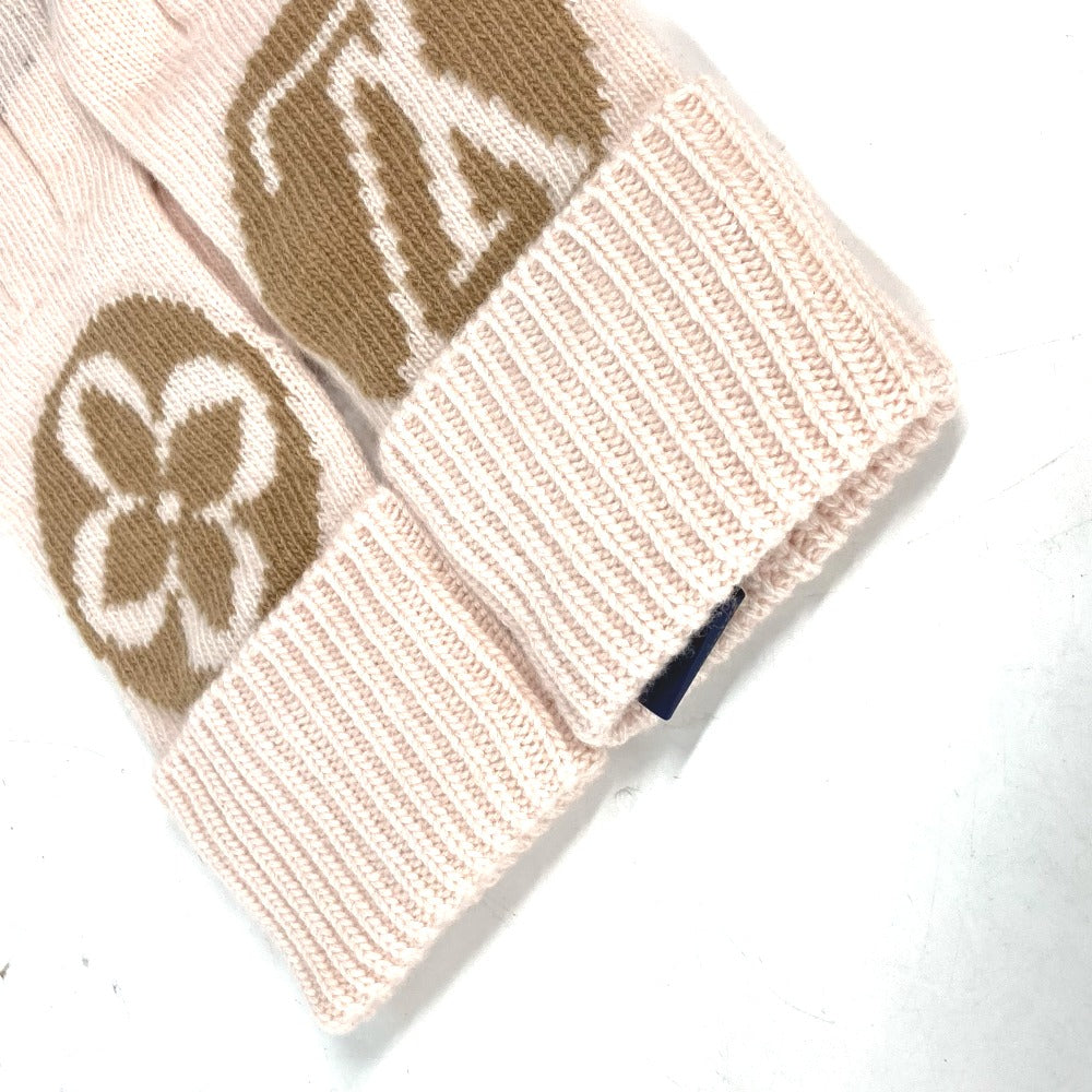 Louis Vuitton gloves M79254 flight mode Globe Wool Beige Apparel