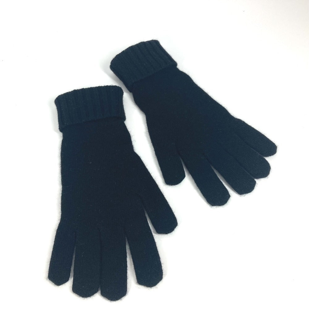 Louis Vuitton gloves M72682 cashmere Patches Gon Leather Black Handbag
