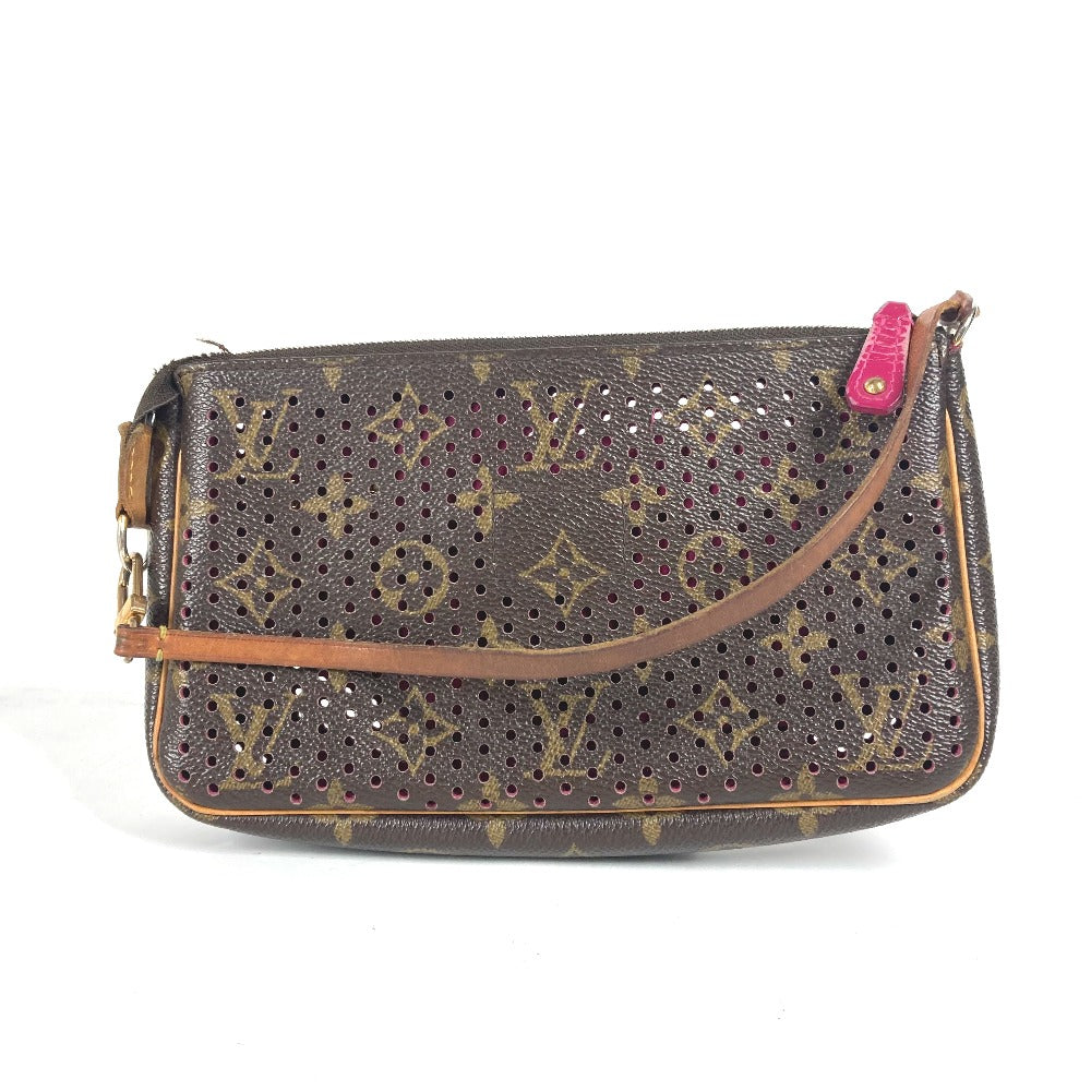 Louis Vuitton M95183 Perfo Pochette Accessories Monogram Canvas Pink Shoulder Bag