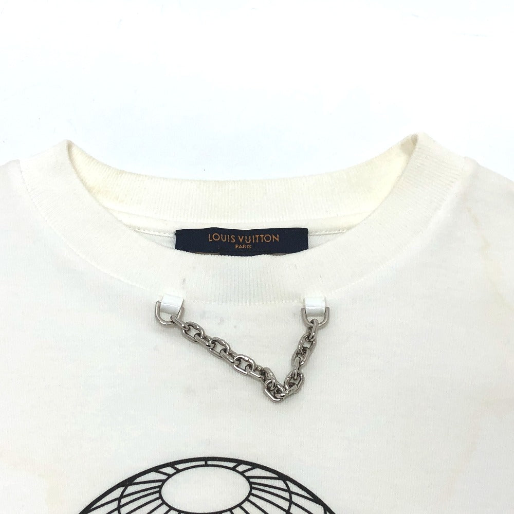 Louis Vuitton Short sleeve T-shirt 1A9LPK Flight Cotton White Apparel
