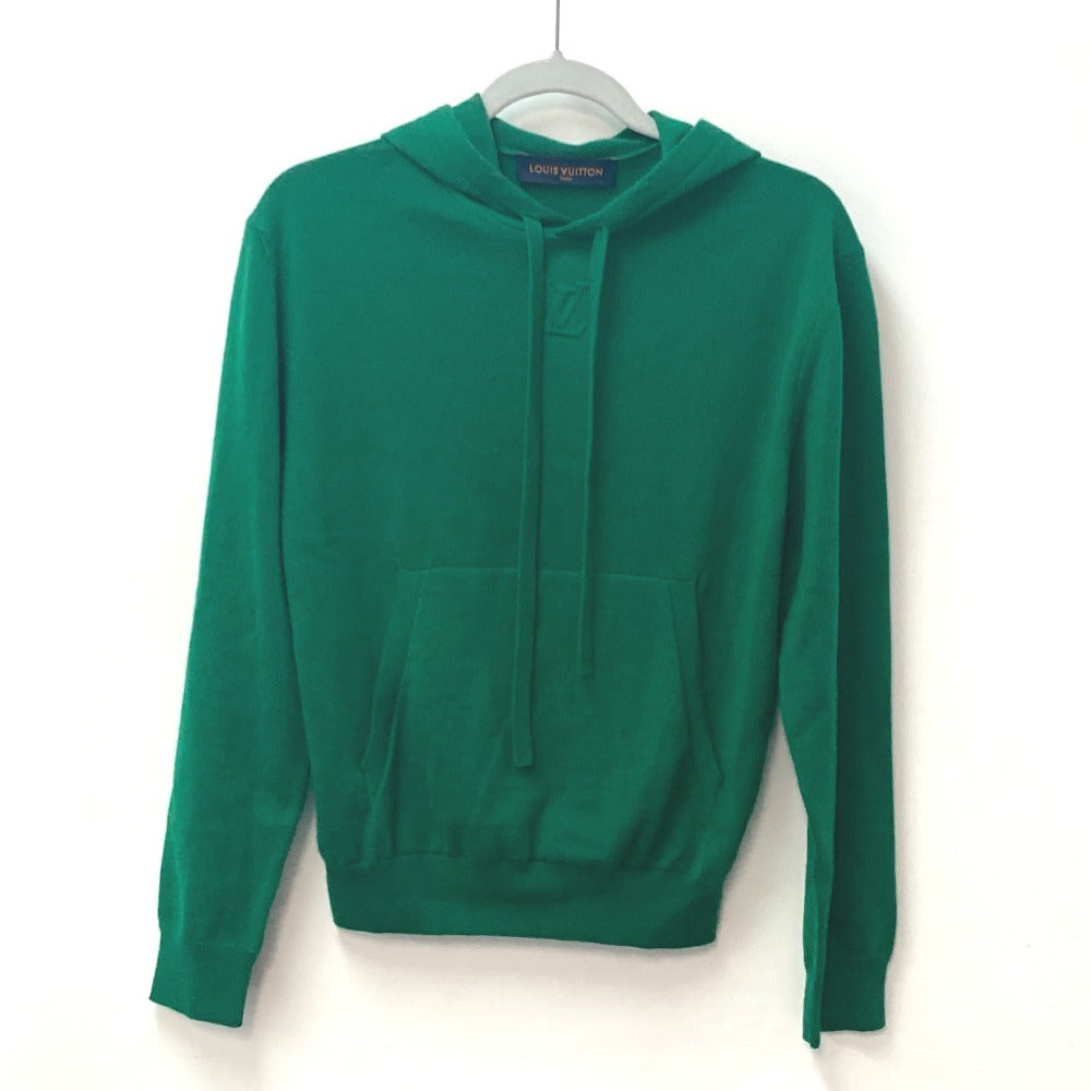 Louis Vuitton sweater 1A9FQT Cashmere Silk Polyamide Green Apparel