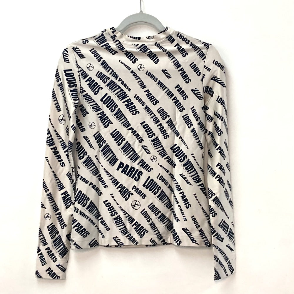 Louis Vuitton Long sleeve shirt FLTS86 Rayon Black Logo Apparel