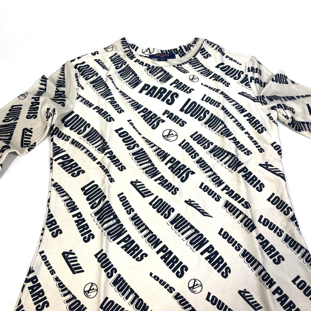 Louis Vuitton Long sleeve shirt FLTS86 Rayon Black Logo Apparel