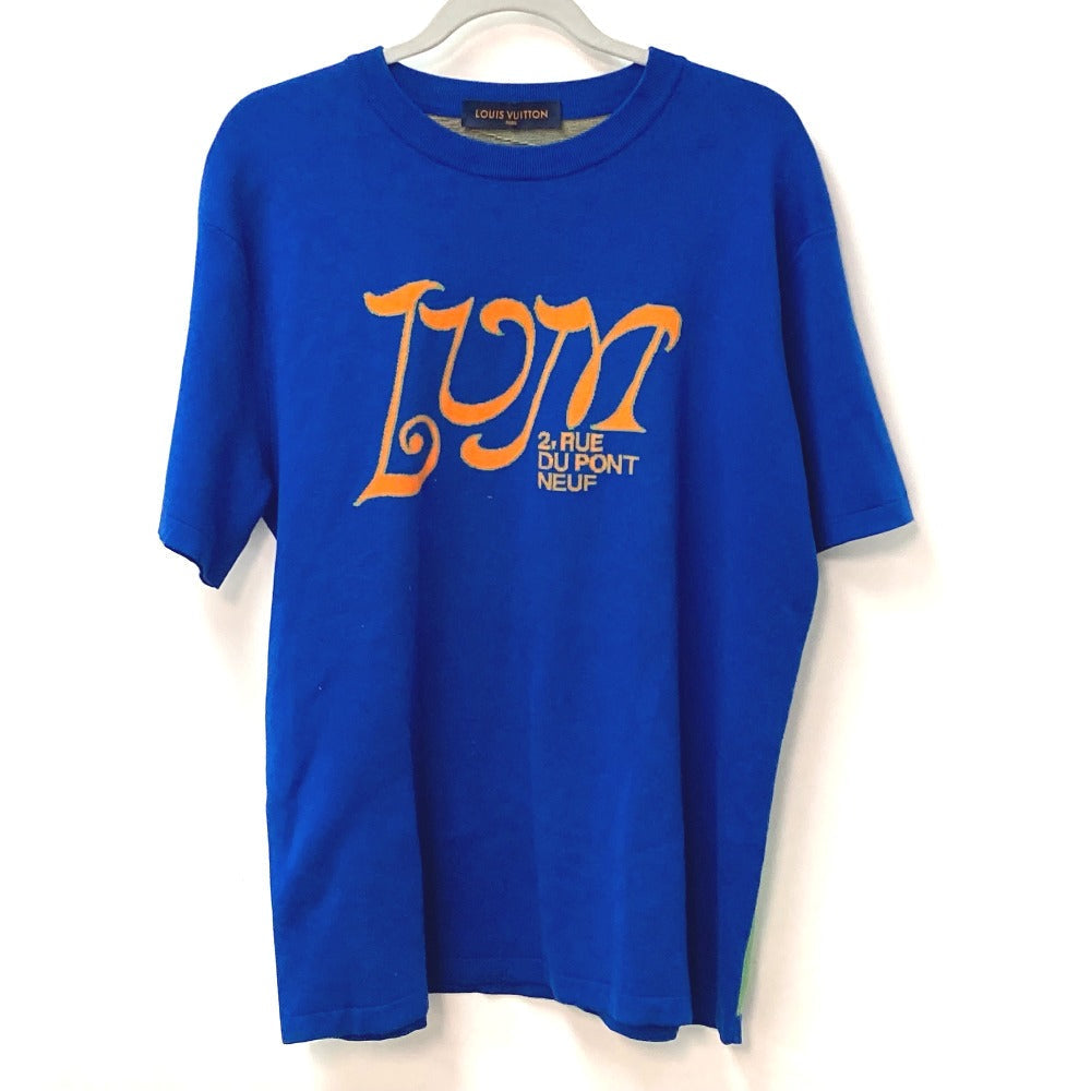 Louis Vuitton Short sleeve T-shirt Model number Cotton Blue Apparel