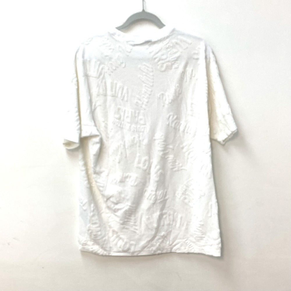 Louis Vuitton Short sleeve T-shirt Model number Cotton White Logo Apparel