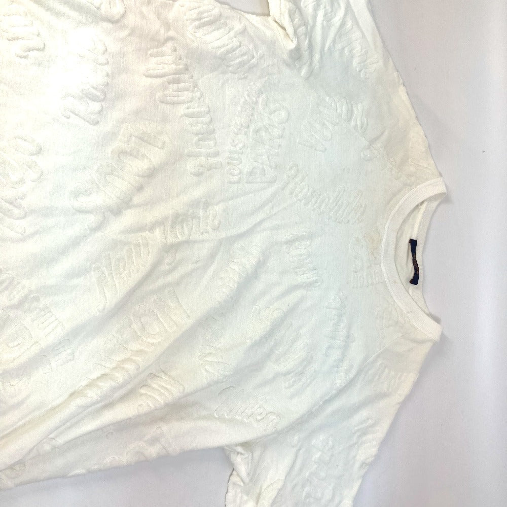 Louis Vuitton Short sleeve T-shirt Model number Cotton White Logo Apparel