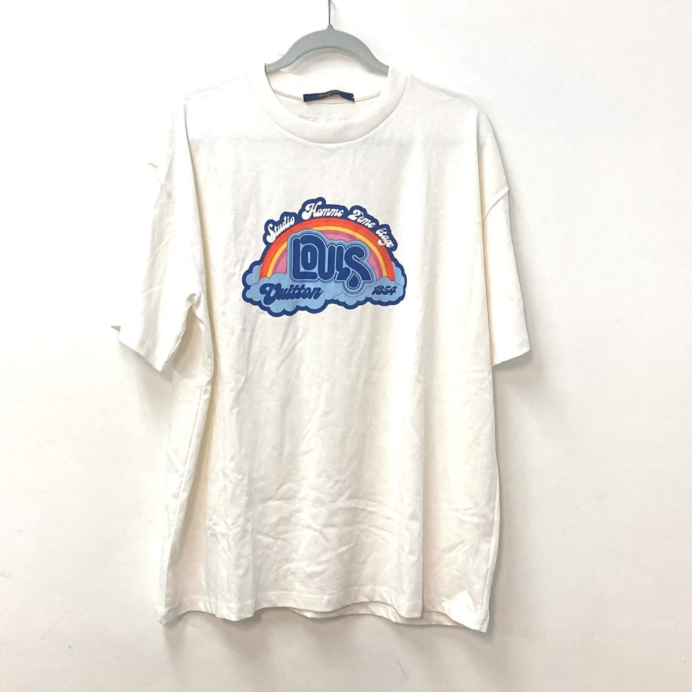 Louis Vuitton Short sleeve T-shirt 1AB4UP 23Stainless Cotton White Apparel