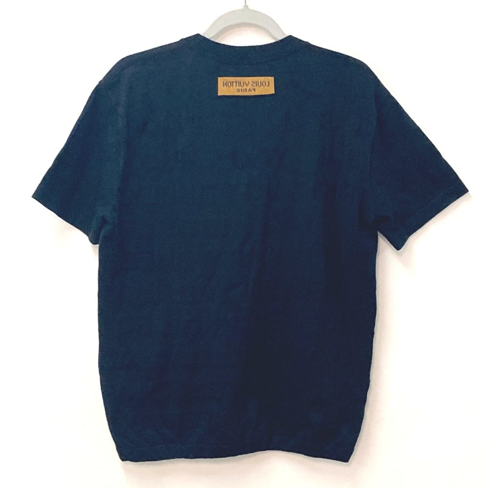 Louis Vuitton Short sleeve T-shirt Silk Virgil Cotton Black Apparel