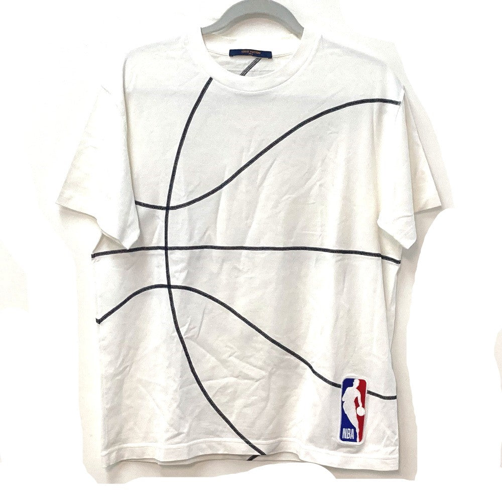 Louis Vuitton Short sleeve T-shirt pattern number Cotton White Apparel