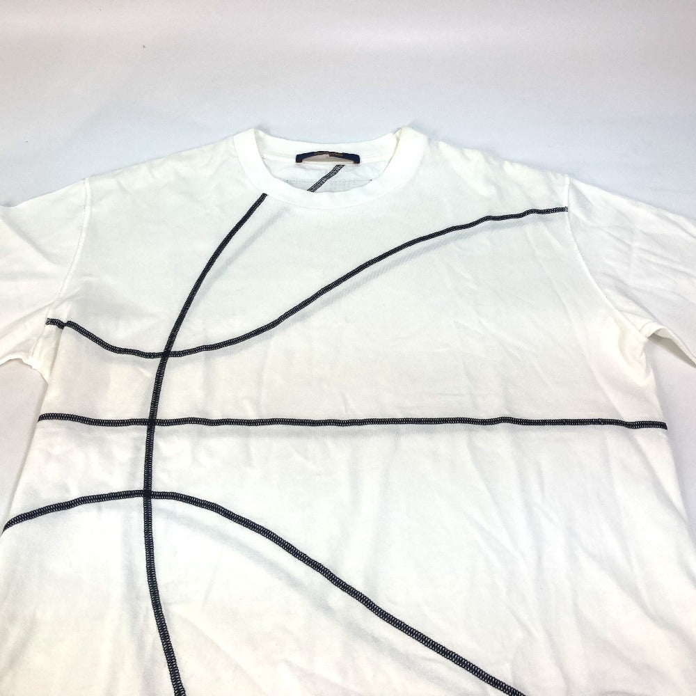 Louis Vuitton Short sleeve T-shirt pattern number Cotton White Apparel