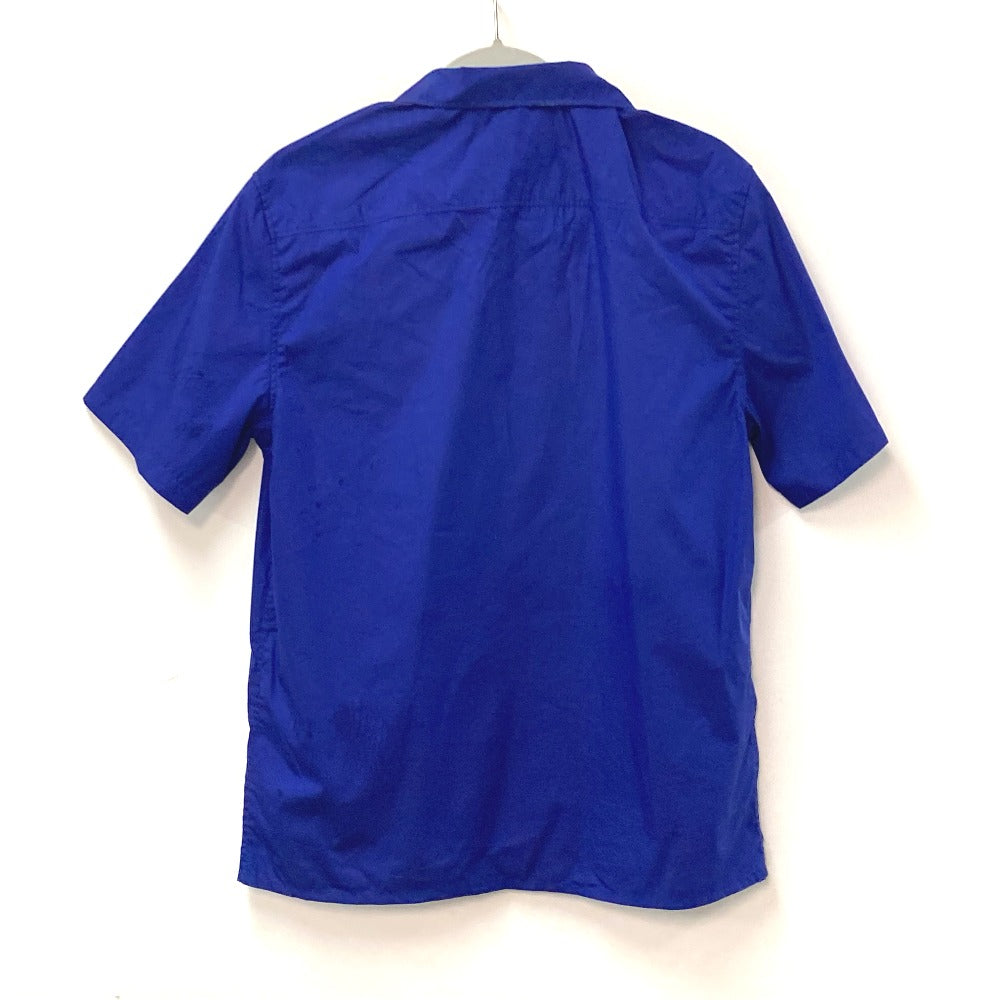 Louis Vuitton Short sleeve shirt 22Stainless Steel Nylon Cotton Blue Apparel