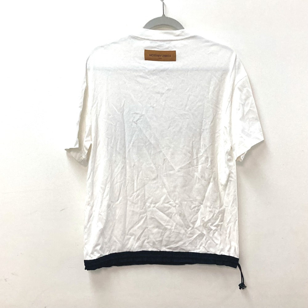 Louis Vuitton Short sleeve T-shirt 1ABJ28 Hybrid Cotton White Apparel