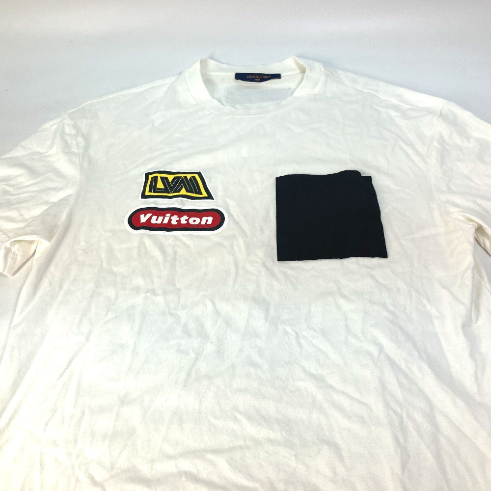 Louis Vuitton Short sleeve T-shirt 1ABJ28 Hybrid Cotton White Apparel